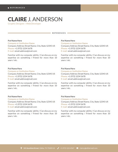 Resume Template 118