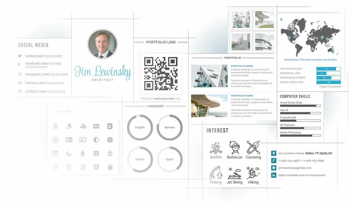 Feature-Rich Resume Builder